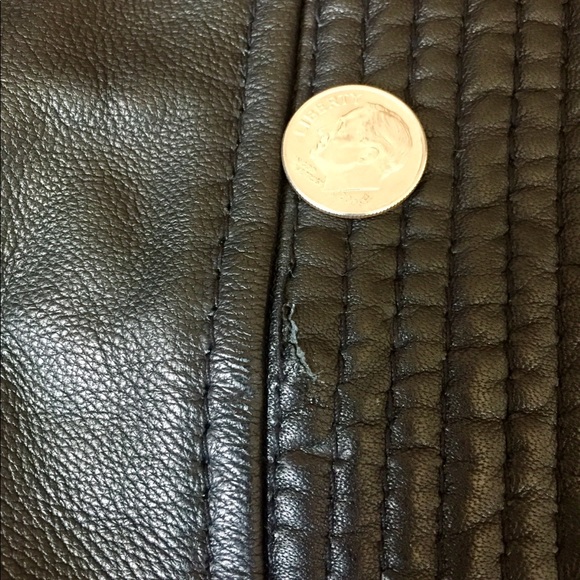 Zara Genuine Leather Jacket - Picture 5 of 8